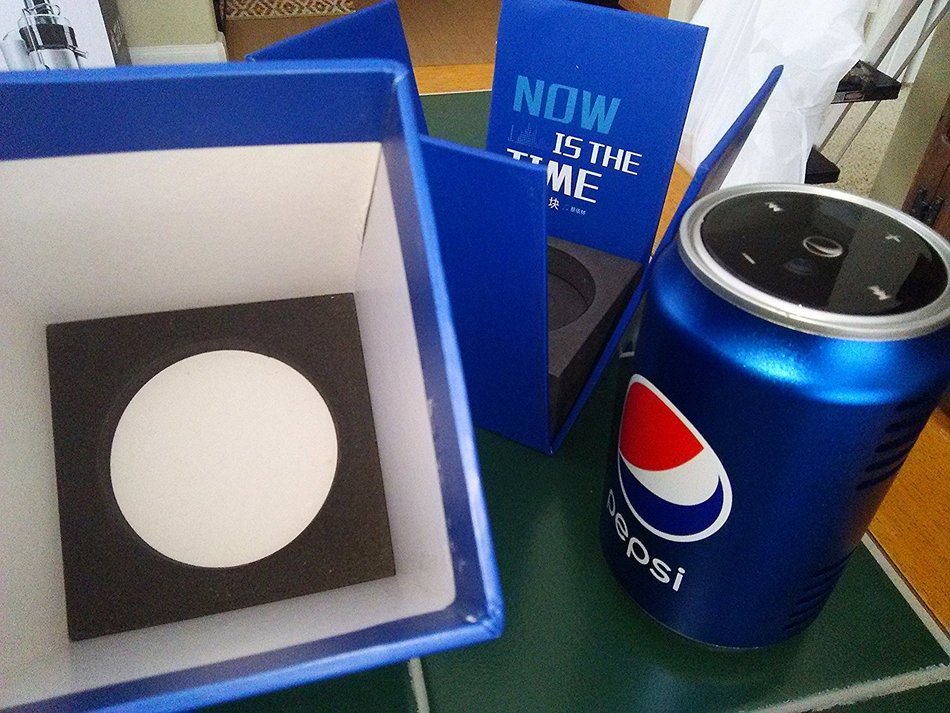 Pepsi Can Mini Audio MP3 /FM Radio Player/Speaker/Voice Box TF/Micro SD Card N3