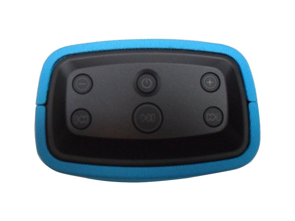 SuperTooth 004119E Disco 2 II Portable Stereo Bluetooth Wireless 16 Watts RMS Speaker - Blue