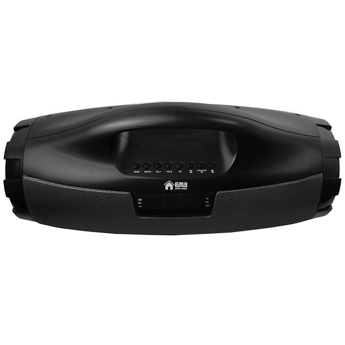 EMB Professional EURO19 Rechargeable Portable Bluetooth High-Definition Super Loud Boombox Speaker System w/ SD... N8
