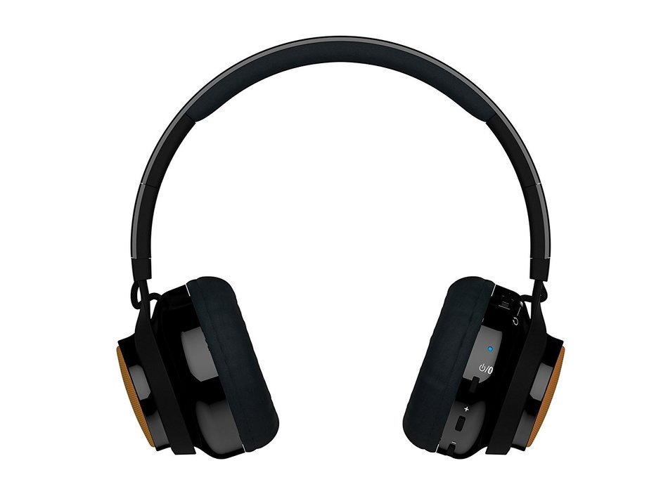 X-Mini EVOLVE Hybrid Headphone Speaker with Wireless Bluetooth and Built-In Microphone - Black N4