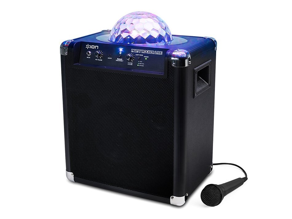 ION Audio Block Party Live Portable Bluetooth Speaker System with
