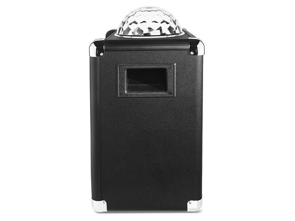 ION Audio Block Party Live | Portable Bluetooth Speaker System with Party Lights and Wheels & Handle for Transport... N12