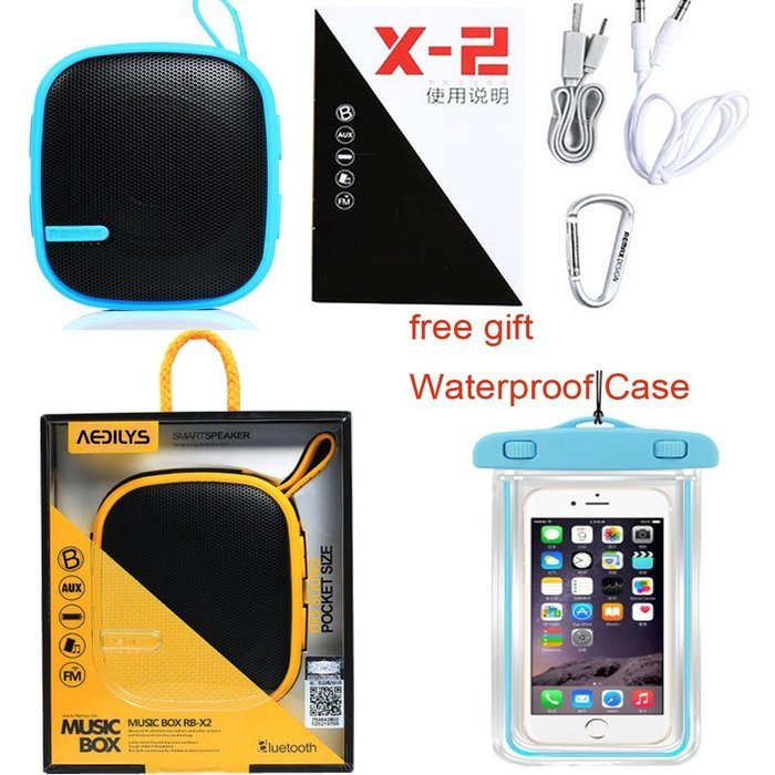 Outdoor Bluetooth Speaker, AEDILYS Best Portable Outdoor and Shower Bluetooth Speaker by AYL Sound Fit, Waterproof... N2