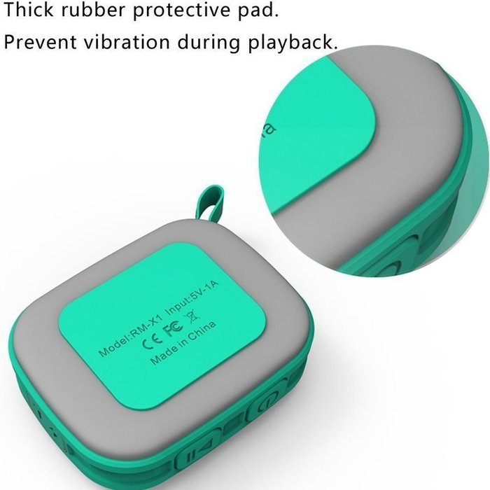 Outdoor Bluetooth Speaker, AEDILYS Best Portable Outdoor and Shower Bluetooth Speaker by AYL Sound Fit, Waterproof... N3