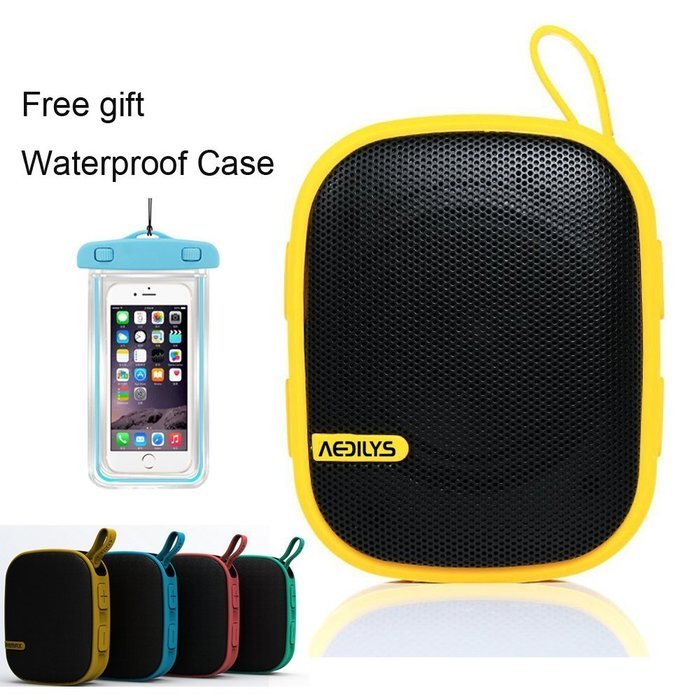 Outdoor Bluetooth Speaker, AEDILYS Best Portable Outdoor and Shower Bluetooth Speaker by AYL Sound Fit, Waterproof... N10
