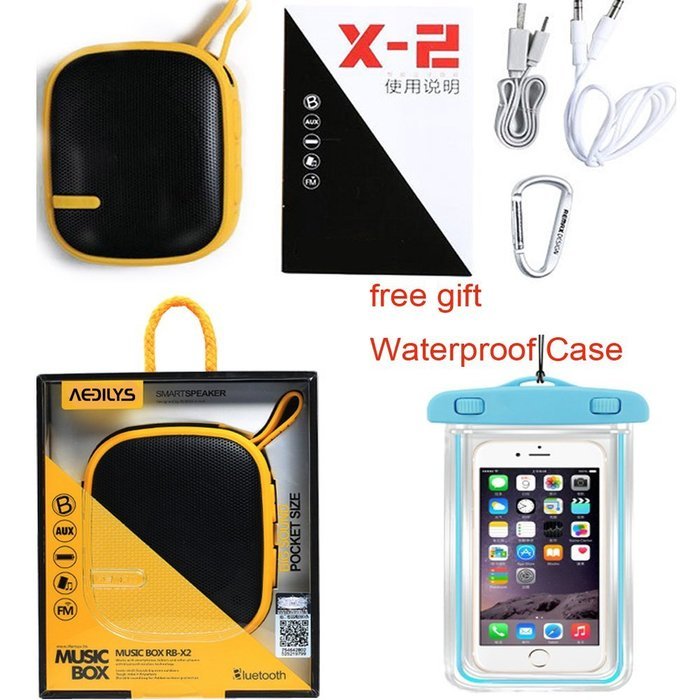 Outdoor Bluetooth Speaker, AEDILYS Best Portable Outdoor and Shower Bluetooth Speaker by AYL Sound Fit, Waterproof... N11