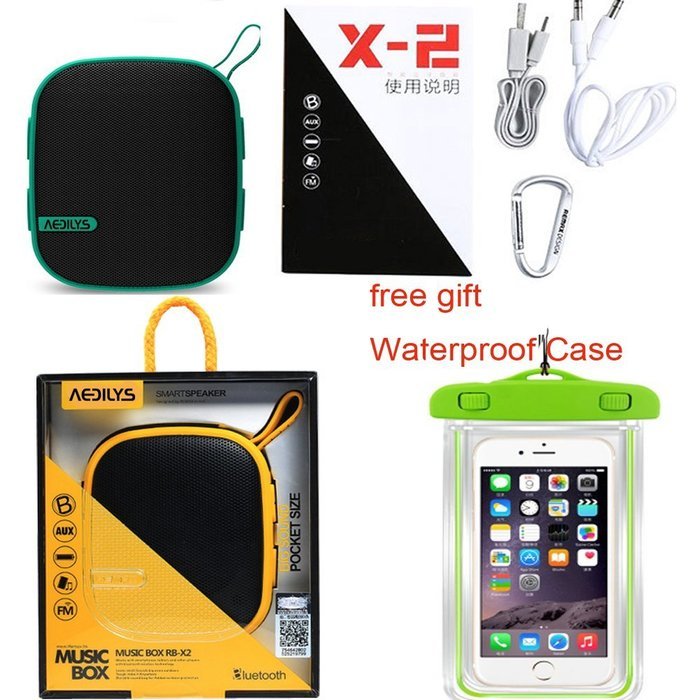 Outdoor Bluetooth Speaker, AEDILYS Best Portable Outdoor and Shower Bluetooth Speaker by AYL Sound Fit, Waterproof... N13