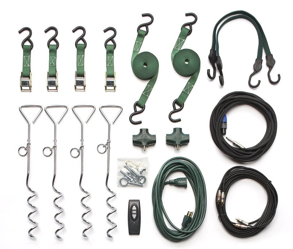 12' Backyard Theater Systems(tm) W/Optoma 500HD Projector+WiFi