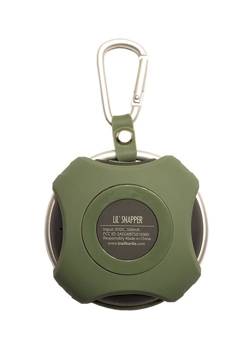 Portable Bluetooth Speaker Lil' Snapper (Green) - Best in Class Sound - Rugged for Outdoor Use - Satisfaction...