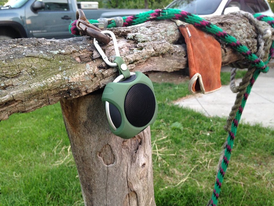 Portable Bluetooth Speaker Lil' Snapper (Green) - Best in Class Sound - Rugged for Outdoor Use - Satisfaction... N5