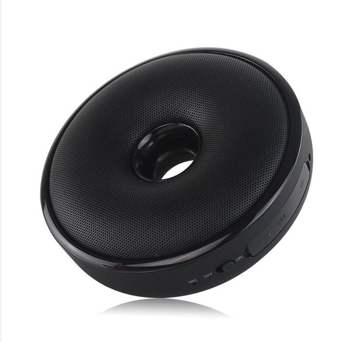 Silentrees Wireless Portable Woofer with SD/TF Card Function Bluetooth Speakers,Black