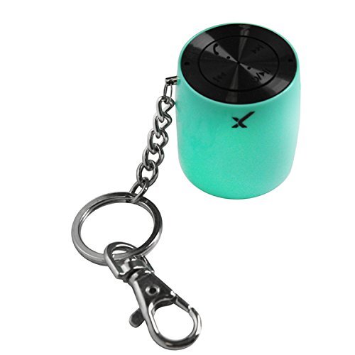 MixBin Portable Bluetooth Speaker with Keychain & Phone Loudspeaker (Mint) N2