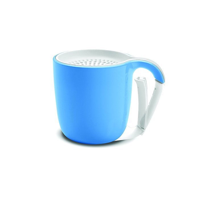 GEAR4 Espresso Small Coffee Cup Style Bluetooth Speaker with Carabineer Handle Clip (Pastel Pink) N6