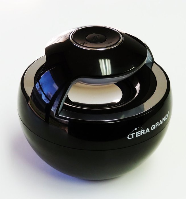 Tera Grand Premium Bluetooth Wireless Speaker with Microphone - Retail Packaging - Black N2