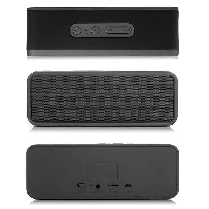 Augymer Wireless Bluetooth Speaker, Portable Dual Driver HIFI Stereo Enhanced Bass Powerful Sound 10W Bluetooth... N7