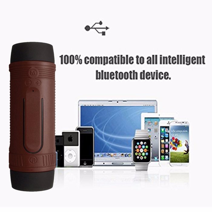 Bluetooth Speaker,ELEGIANT Portable Wireless Speaker,Support Mobile 4000MAH Power Bank, Microphone, Emergency... N21
