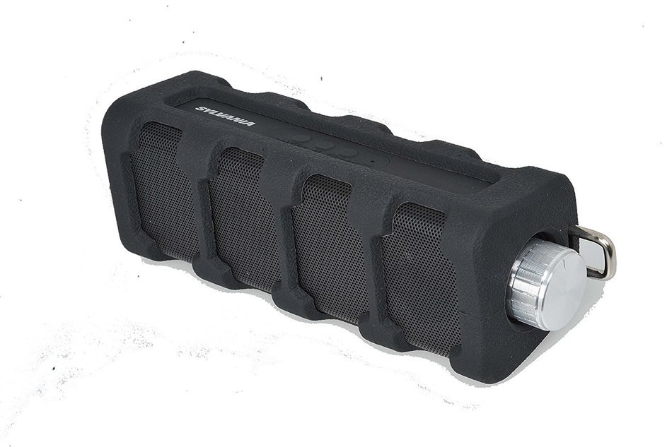 Sylvania SP244 Water Resistant Rugged Portable Bluetooth Speaker