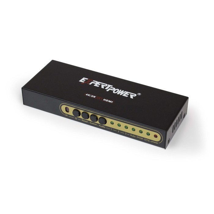 Expert Connect | 1x4 HDMI Splitter | 4 Port | 1 in - 4 out | Full HD/3D | 1080P | HDMI 1.3 | HDTV | PS4 / PS3... N12