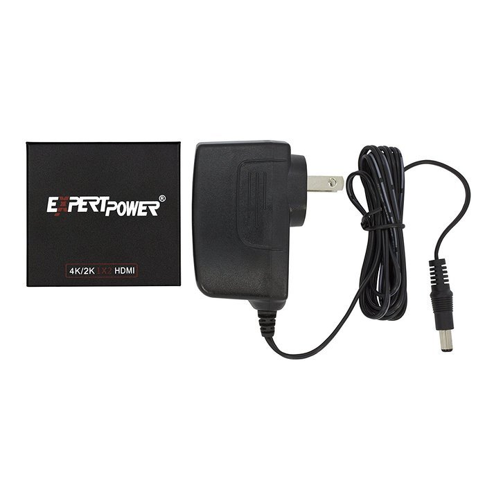 Expert Connect | 1x4 HDMI Splitter | 4 Port | 1 in - 4 out | Full HD/3D | 1080P | HDMI 1.3 | HDTV | PS4 / PS3... N23
