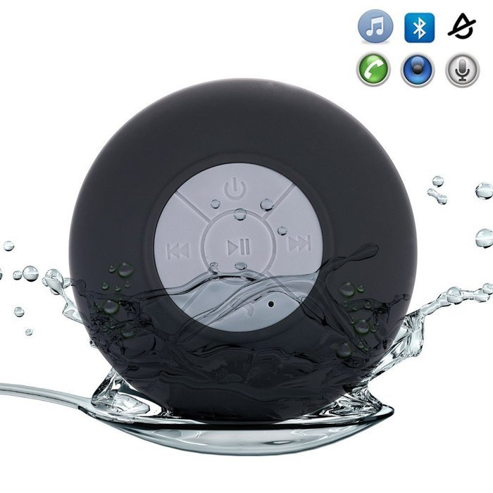 Wireless Bluetooth Speaker, FLOVEME Waterproof Resistant Shower Car ...