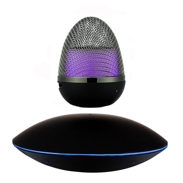 PowerLead Flat F500 PowerLead Portable Wireless Bluetooth Floating Speaker Multi-color LED Levitating Bluetooth...