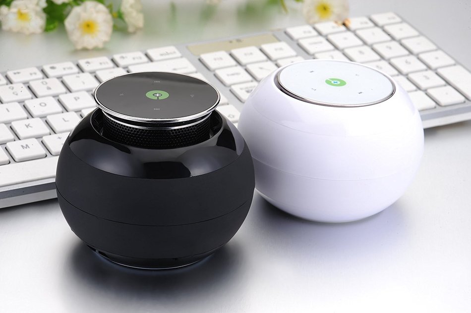 Portable Wireless Bluetooth Speakers- Hands Free Bluetooth Speaker - Touch Panel for Control Songs- for iPhones... N7