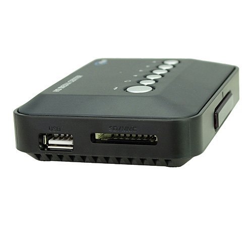 KingMas TV HD 720P Multi Media Movie Player SD USB MKV RM RMVB AVI MPEG4 Center Remote N3