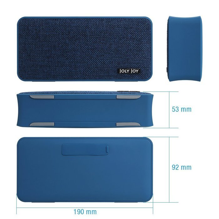 Fabric Bluetooth Speaker, Joly Joy Bluetooth 4.1 Wireless Speaker for Enhanced Music Streaming & HandsFree Calling... N12