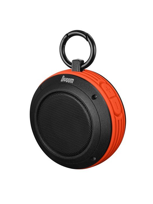 Divoom VOOMBOX TRAVEL Orange Outdoor WATER RESISTANT Bluetooth Portable Speaker with Mic for Apple iphone 5, 4s... N2