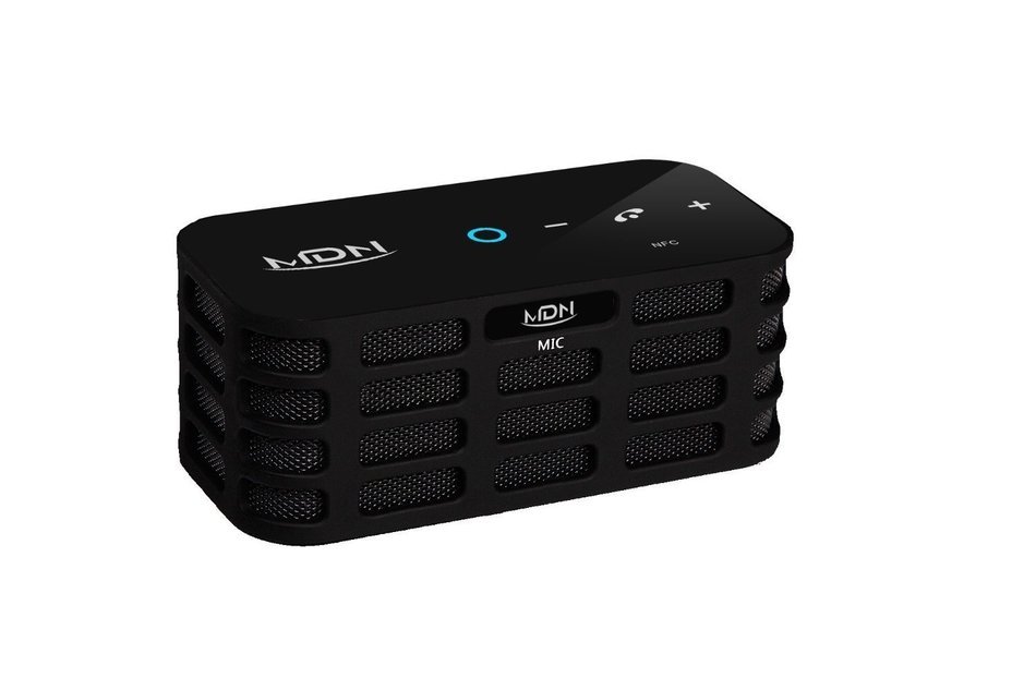 MDN&reg; Allinone 6Watt Powerful Sound Dual-Channel Stereo Bluetooth Speakers with Bass Booster Touchpad Control Portable...