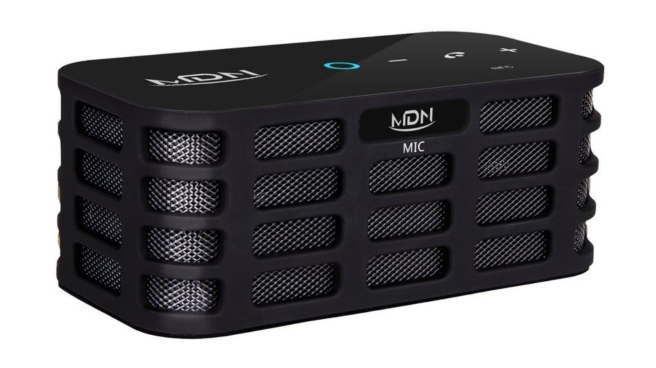 MDN&reg; Allinone 6Watt Powerful Sound Dual-Channel Stereo Bluetooth Speakers with Bass Booster Touchpad Control Portable... N2