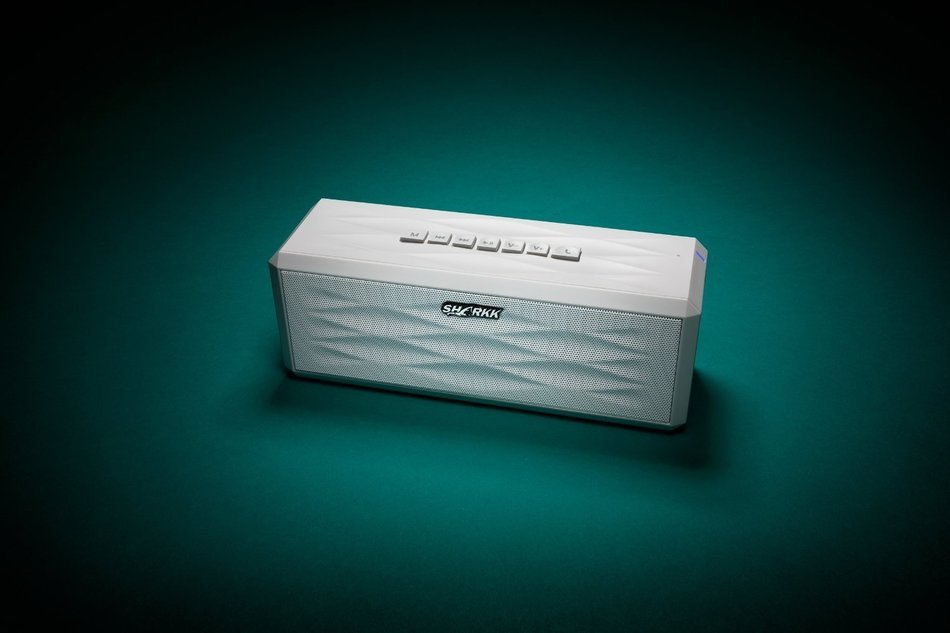 SHARKK Boombox Wireless Bluetooth Speaker with 18 Hour Playtime Battery Life and Award Winning Top Rated High-Def... N5
