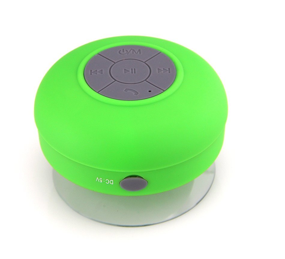 ts TSFMBTS06 Blueboost Water Resistant "FM Radio" Shower Speaker, Handsfree Portable Speakerphone with Built-In...