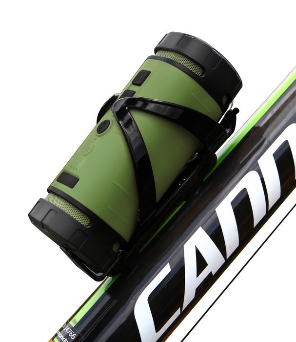 See Me Here - BV350 Sports Outdoor Portable Bluetooth Speakers - With 6W Driver Hook Included (Green)
