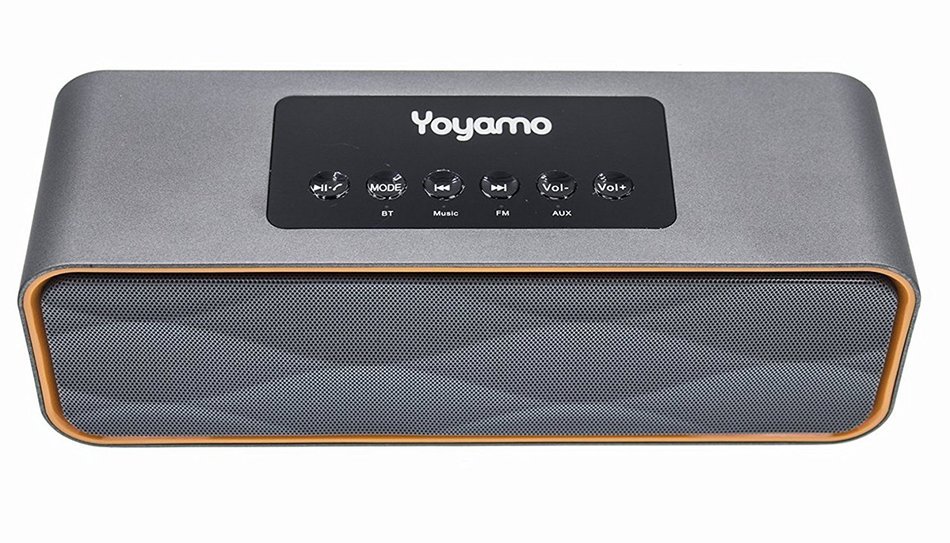 Yoyamo Portable Bluetooth Speakers Wireless Speaker with Super Bass Stereo sound for Smart Phones, Tablet, PC(... N16