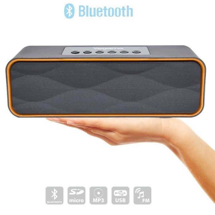 Yoyamo Portable Bluetooth Speakers Wireless Speaker with Super Bass Stereo sound for Smart Phones, Tablet, PC(... N17