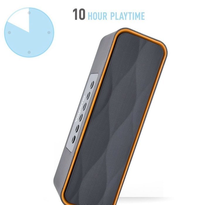 Yoyamo Portable Bluetooth Speakers Wireless Speaker with Super Bass Stereo sound for Smart Phones, Tablet, PC(... N18