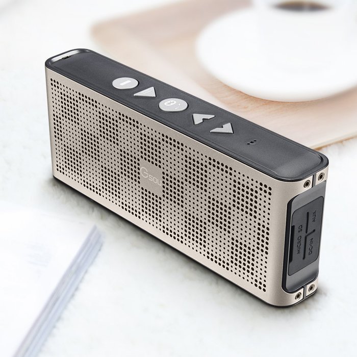 Meilin Gsou Waterproof Wireless Bluetooth Speaker. Rugged Shockproof and Waterproof Portable Wireless Speaker....