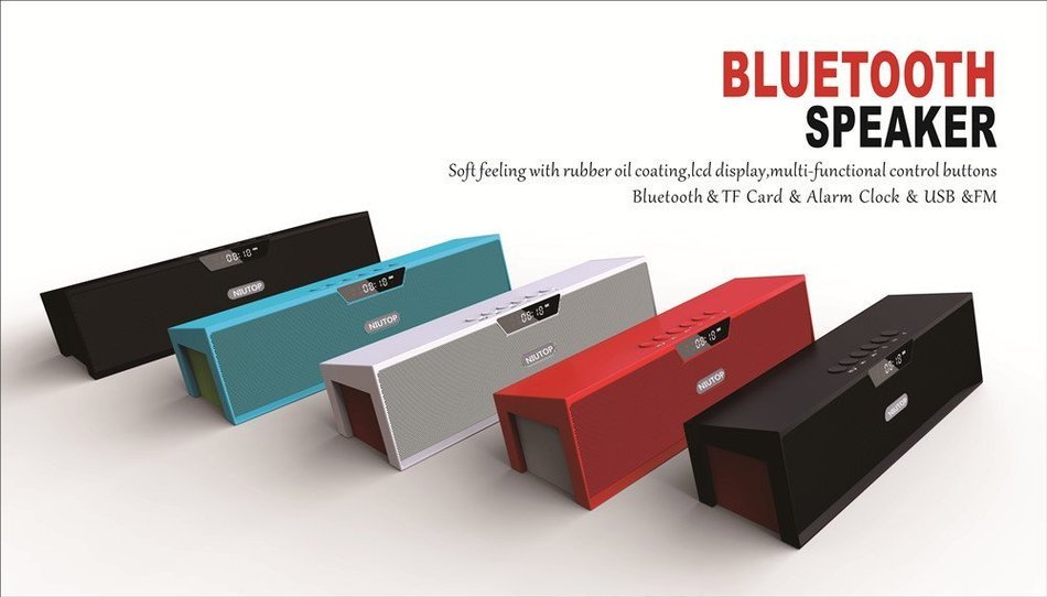 Niutop Bluetooth Speaker, Portable Wireless Bluetooth 3.0 Speaker, Mini Smart Handheld Speaker, with 8 Hour Playtime... N5