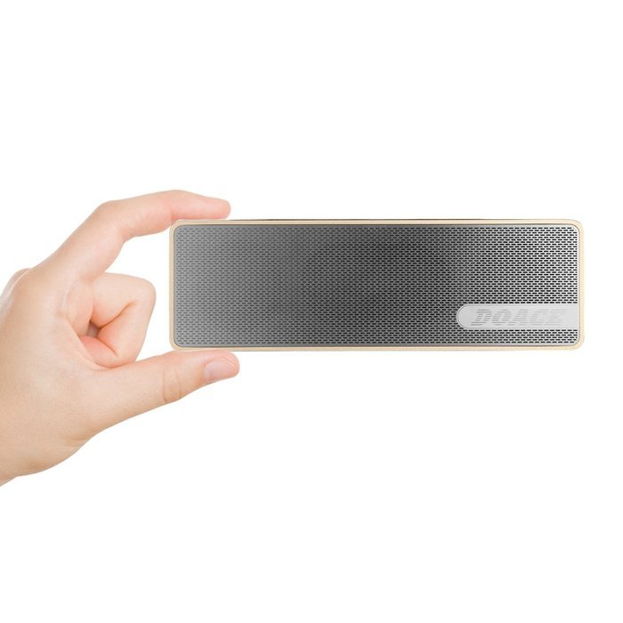 DOACE M-BOX Bluetooth Wireless Surround Sound Stereo Speaker Bluetooth V4.0 DSP Chip Metal Appearence with built...