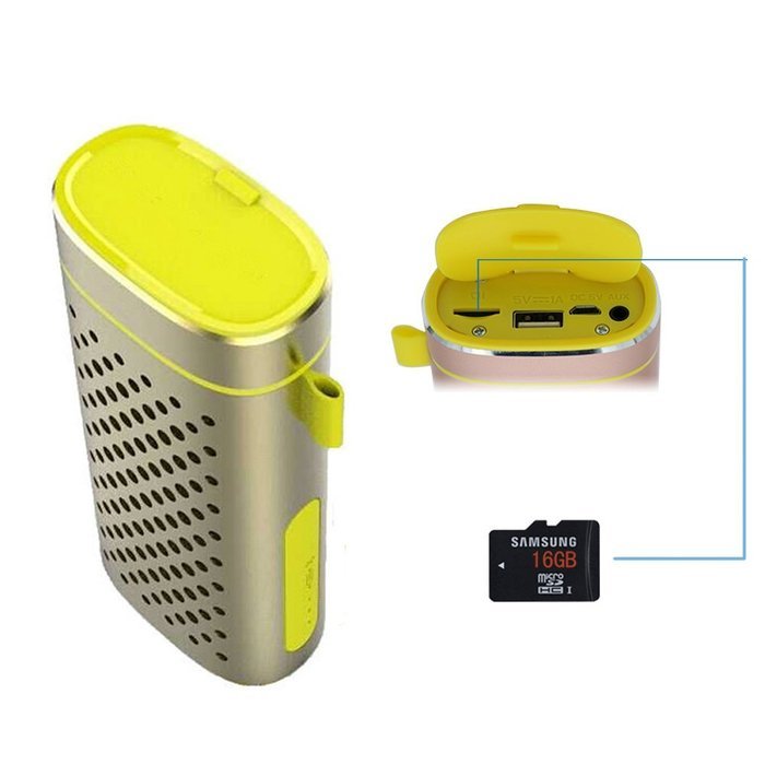 SCGK Portable Bluetooth Speaker with 4400mAh Power Bank, Wireless Speaker with 24-Hour Playtime & Hands-free Function... N3