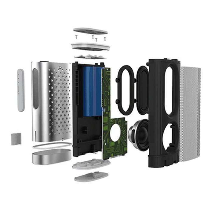 SCGK Portable Bluetooth Speaker with 4400mAh Power Bank, Wireless Speaker with 24-Hour Playtime & Hands-free Function... N6