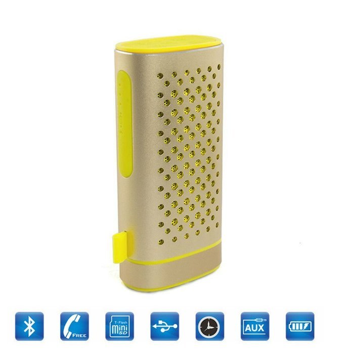 SCGK Portable Bluetooth Speaker with 4400mAh Power Bank, Wireless Speaker with 24-Hour Playtime & Hands-free Function... N7