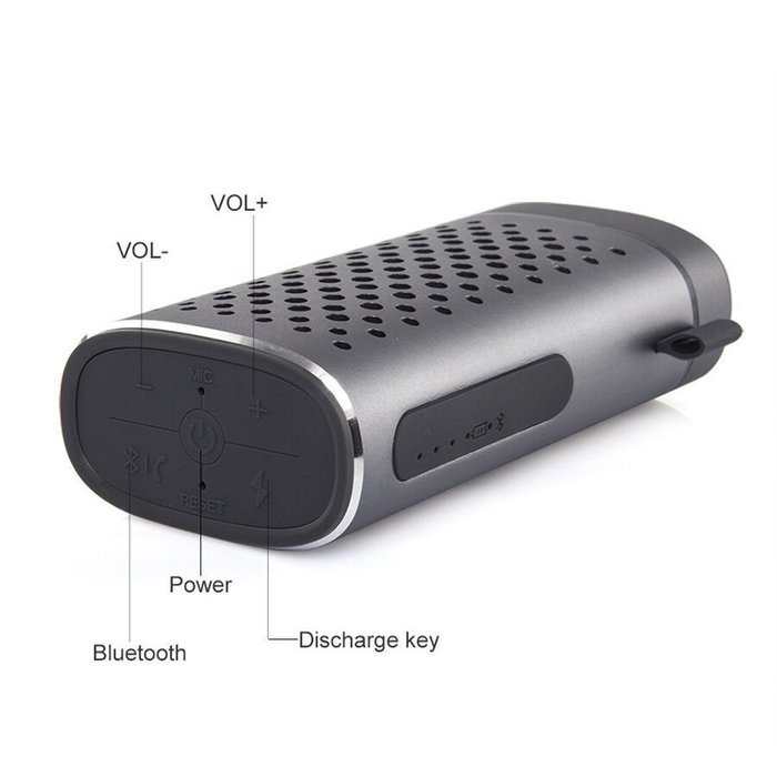 SCGK Portable Bluetooth Speaker with 4400mAh Power Bank, Wireless Speaker with 24-Hour Playtime & Hands-free Function... N10