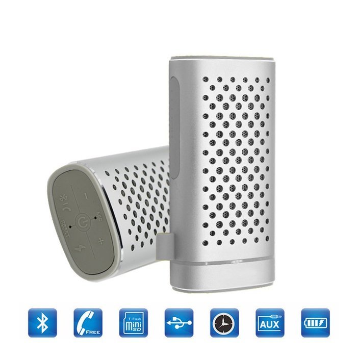 SCGK Portable Bluetooth Speaker with 4400mAh Power Bank, Wireless Speaker with 24-Hour Playtime & Hands-free Function... N23