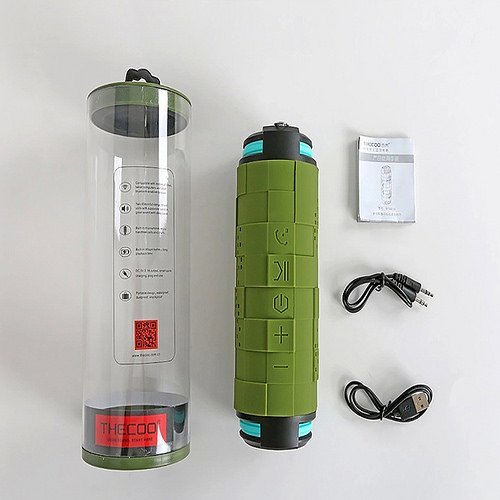 GranVela Thecoo A610 Portable Bluetooth 4.0 Sport Speaker (100% Waterproof, Dustproof, Shockproof) Dual 10W Drivers... N8