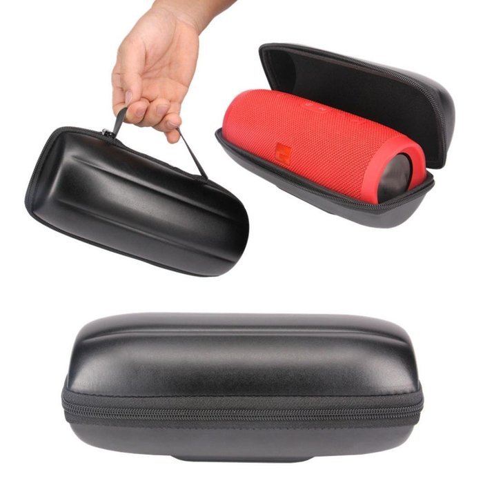 Egmy&reg; Newest Fashion EVA Travel Carry Case Hard Zipper Pouch Bag for JBL Charge 3 Bluetooth Speaker(A) N3
