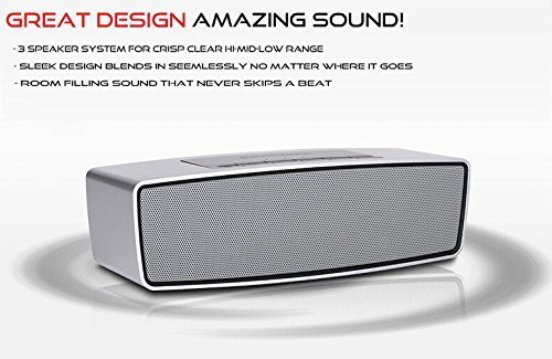 Rk Hi Definition Acoustic Bluetooth Speaker 3.0 Portable Wireless Handsfree Streaming Sound System