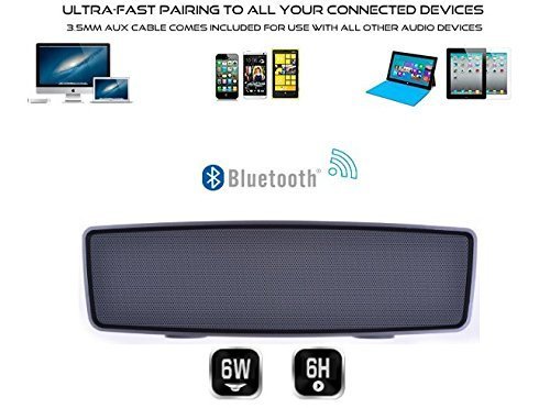 Rk Hi Definition Acoustic Bluetooth Speaker 3.0 Portable Wireless Handsfree Streaming Sound System N2
