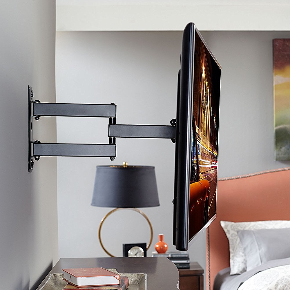 Buy ECHOGEAR Full Motion Articulating Wall Mount & Sound Bar Mounting Bracket For Tvs Up To 82 Height Adjustable Soundbar Mount